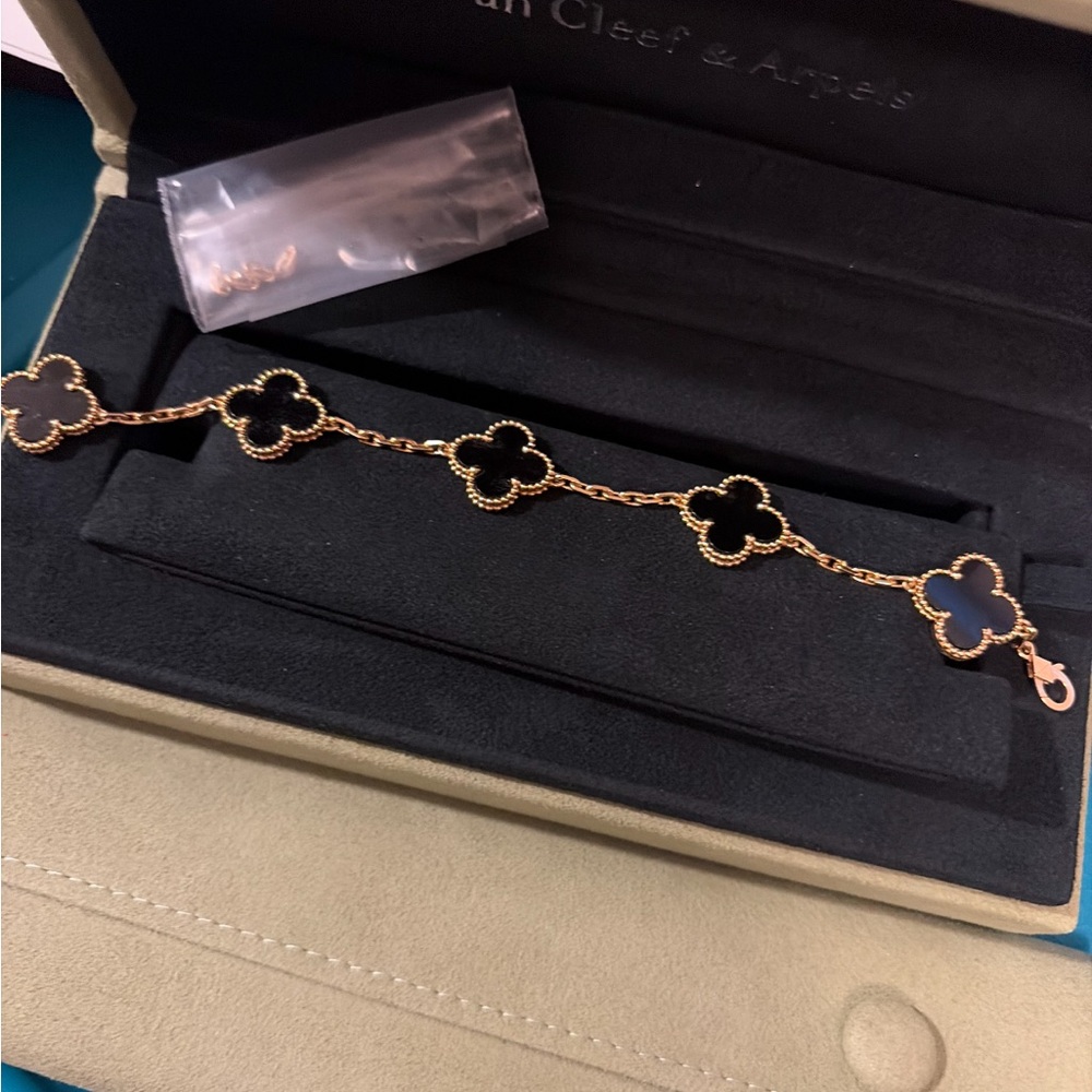 Van Cleef & Arpels Vintage Alhambra Onyx